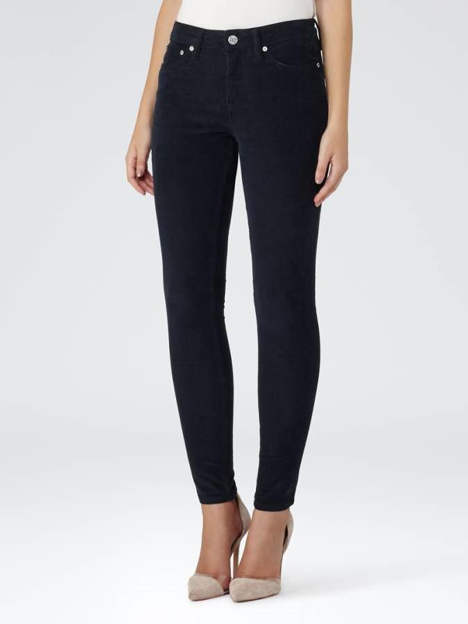Reiss - Mid Rise Full Length Skinny Corduroy Jeans - Sz 2