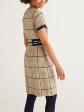 Load image into Gallery viewer, Boden Short Sleeve Keyhole Tweed Dress - Sz 10

