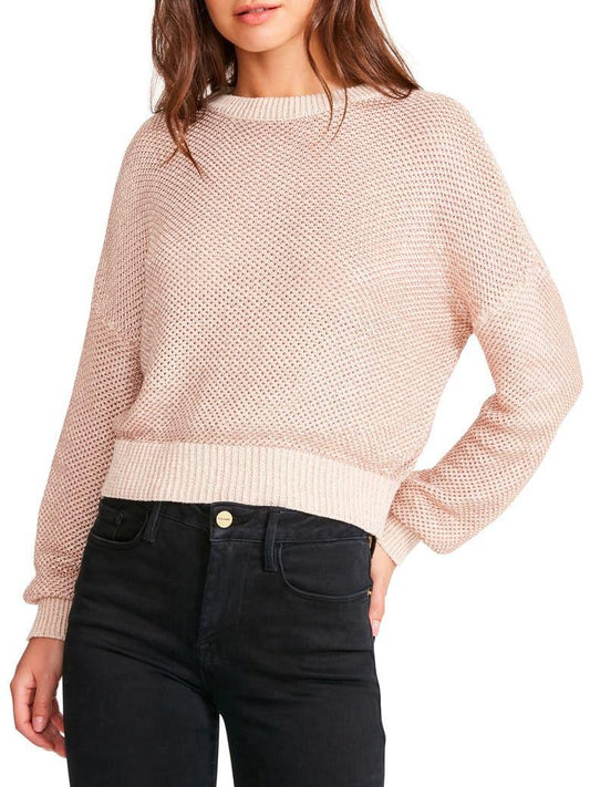 BB Dakota - Ribbed Hem Heat Is On Sweater - Sz XS