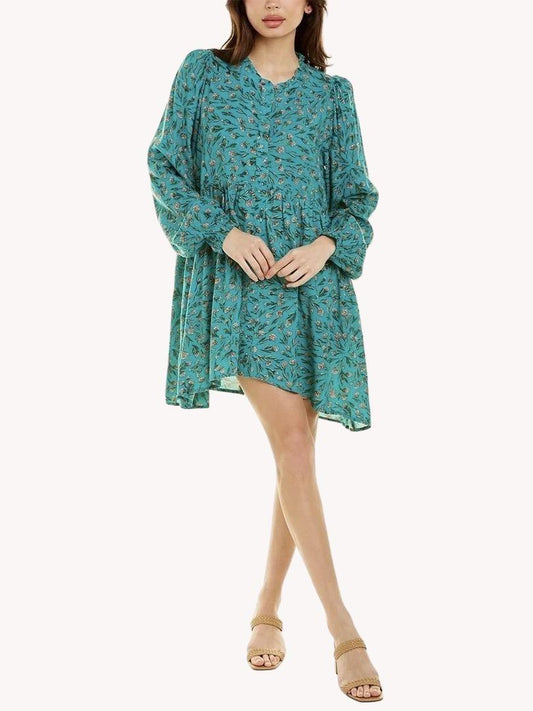 XIX Palms - Long Sleeve Noosa Play Dress - Sz L