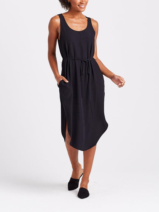 Brass - The All-Day Twill Midi Dress - Sz XL