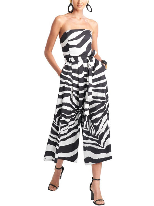 Natori - Poplin Belted Jumpsuit - Sz XS