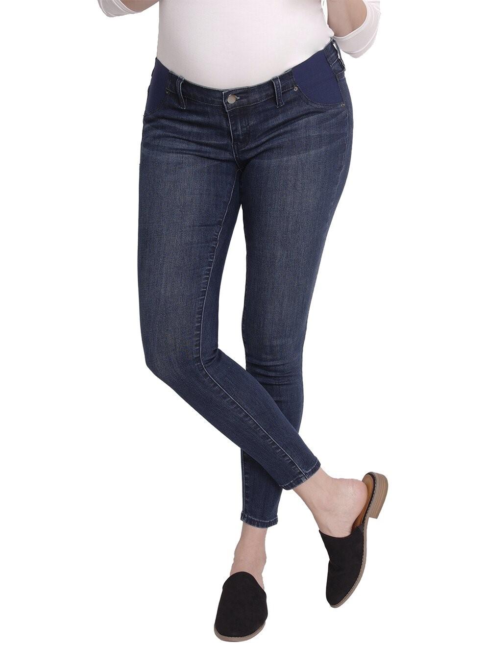 Ingrid & Isabel - Maternity Inset Panel Skinny Jean - Sz 29M