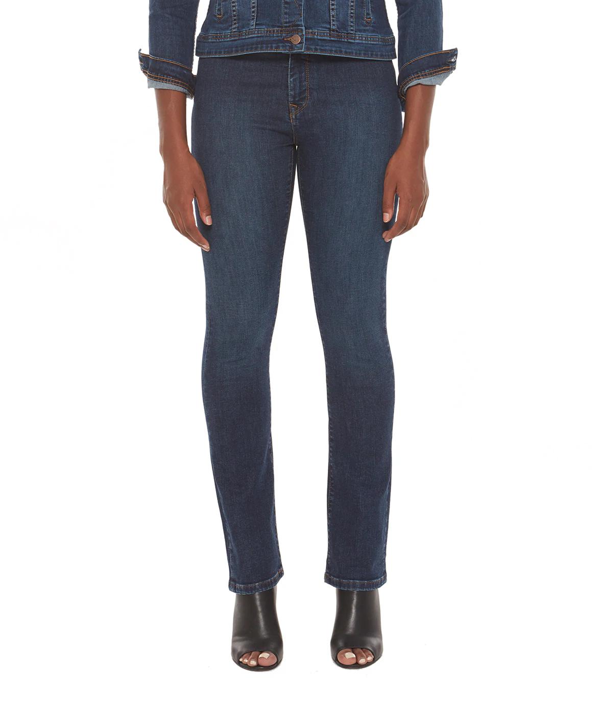 Lola Jeans - Kristine Mid Rise Straight Jeans - Sz 28