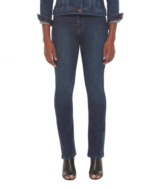 Lola Jeans - Kristine Mid Rise Straight Jeans - Sz 28