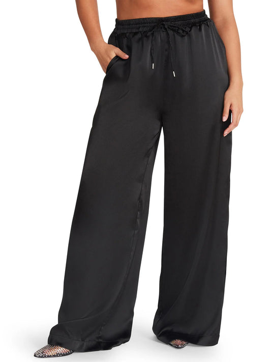 Steve Madden - Dorian Satin Wide Leg Pant - Sz L
