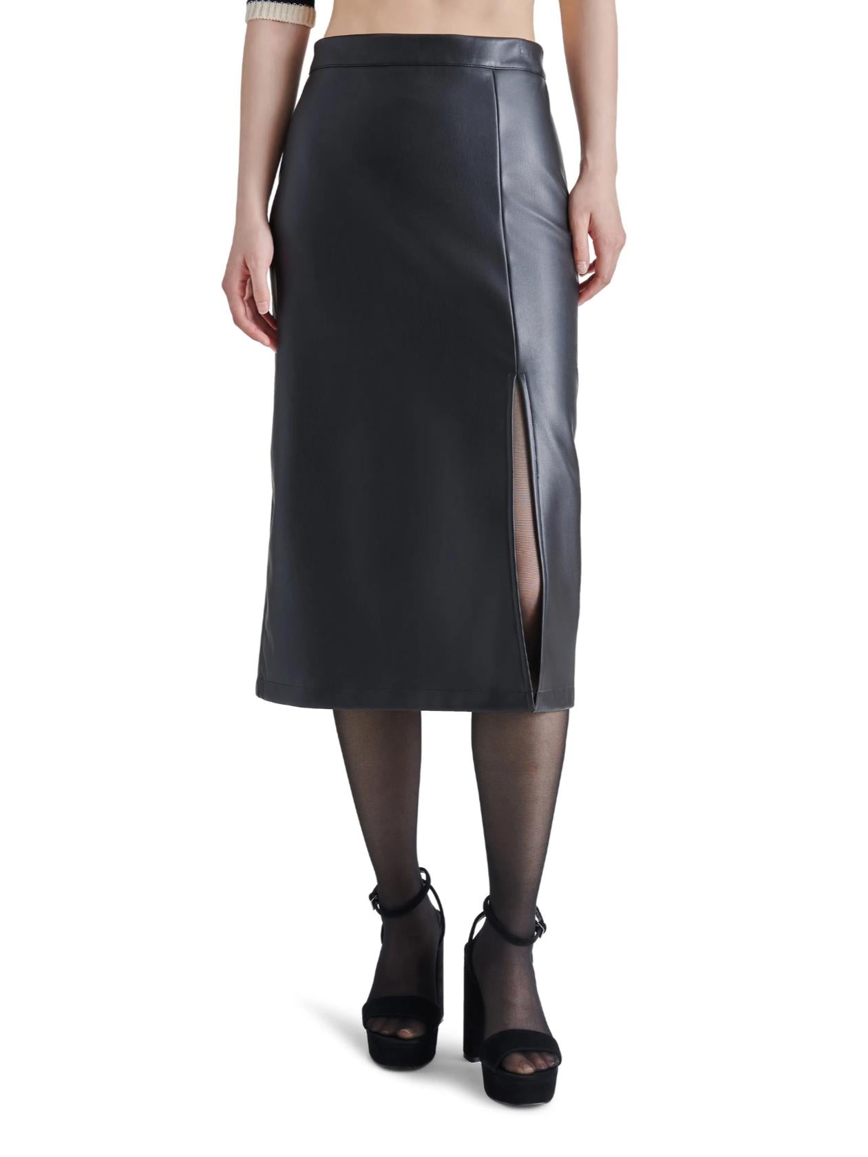 Steve Madden - Amarilla Faux Leather Pencil Skirt - Sz 2