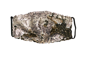 Sparkly Snakeskin Mask - M/L