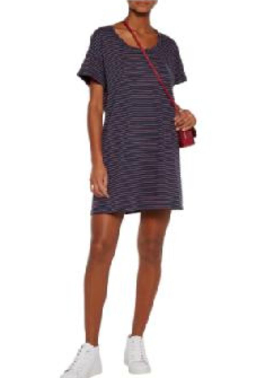Current Elliott - Short Sleeve Striped T-Shirt Dress - Sz XS