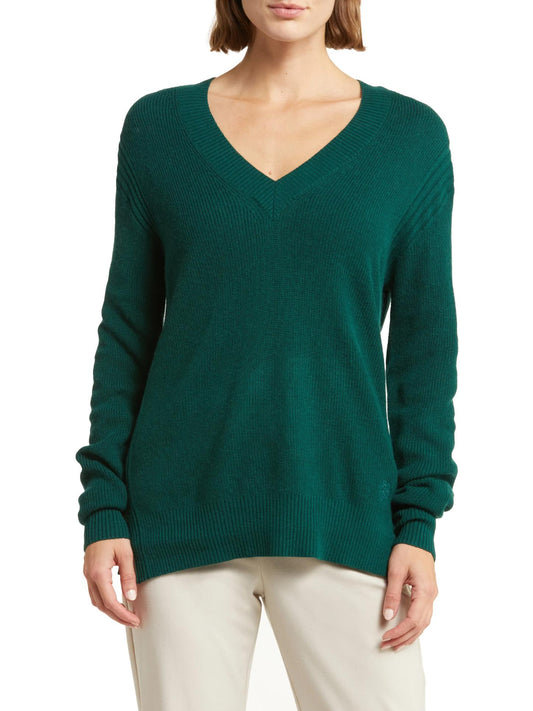 Ted Baker London - V-Neck Wool Blend Sweater - Sz 10
