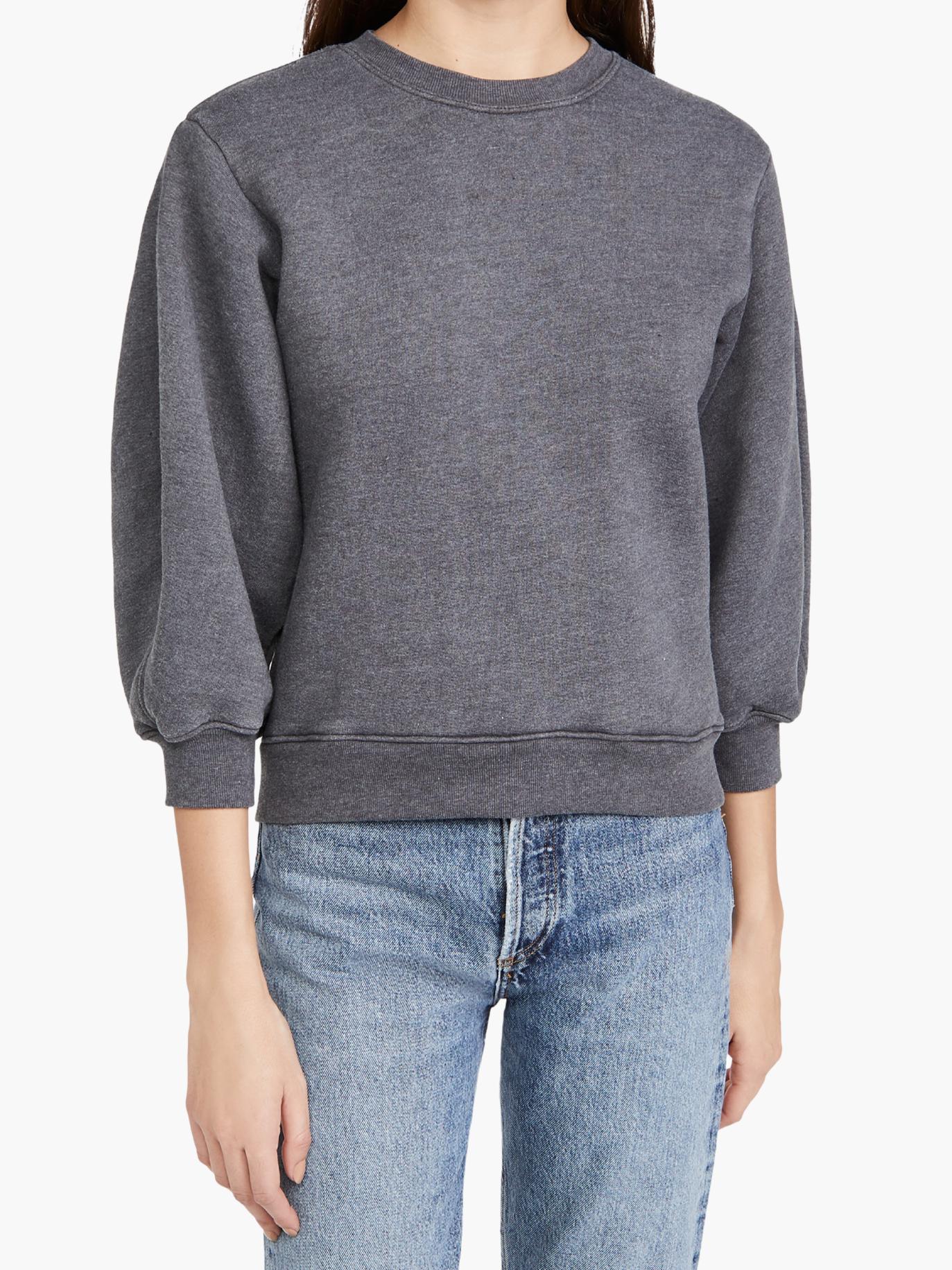 AGOLDE - Thora 3/4 Balloon Sleeve Sweatshirt - Sz M